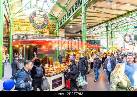 Borough Market à Londres, Royaume-Uni Banque D'Images