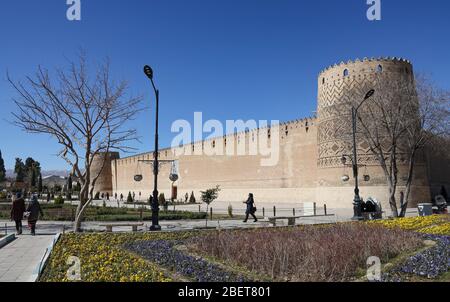 L'Arg de Karim Khan ou Karim Khan Citadel à Shiraz, province des Fars, Iran, Perse, Moyen-Orient Banque D'Images