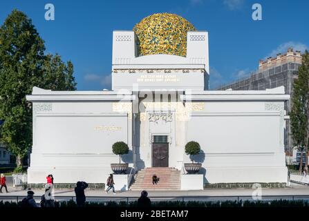 Édifice De La Sécession, Vienne Banque D'Images