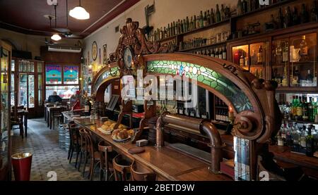 Bar El Federal. San Telmo, Buenos Aires. Banque D'Images