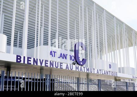 Bordeaux , Aquitaine / France - 10 25 2019 : Stade Matmut Atlantique bordeaux stade de football sport de football Banque D'Images