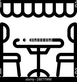 illustration vectorielle cosy de l'icône du café Illustration de Vecteur