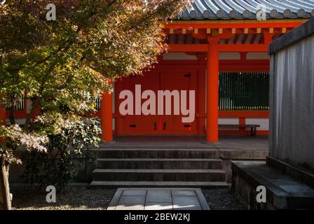 Temple Sanjūsangen-dō (trente-trois ken), Higashiyama, Kyoto, Japon. Créé 1164 Banque D'Images