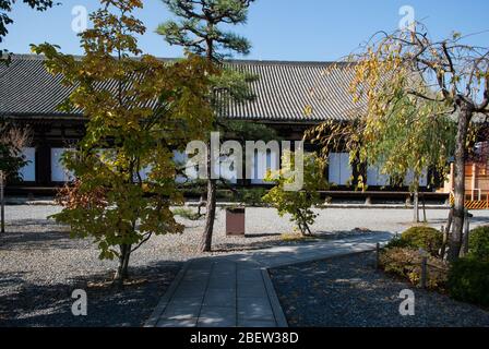 Temple Sanjūsangen-dō (trente-trois ken), Higashiyama, Kyoto, Japon. Créé 1164 Banque D'Images