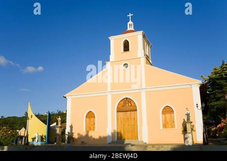 Église de San Juan Bautista à San Juan Del Sur, département de Rivas, Nicaragua, Amérique Centrale Banque D'Images