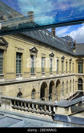 Bibliothèque nationale de France, Bibliothèque nationale de France Richelieu site.Paris.France Banque D'Images