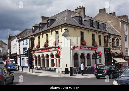 Kilkenny / Irlande - 02 août 2013: La maison ancienne, Kilkenny, Irlande Banque D'Images