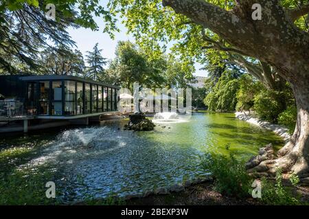 Jardin du jardin des doms à Avignon, France, Europe Banque D'Images