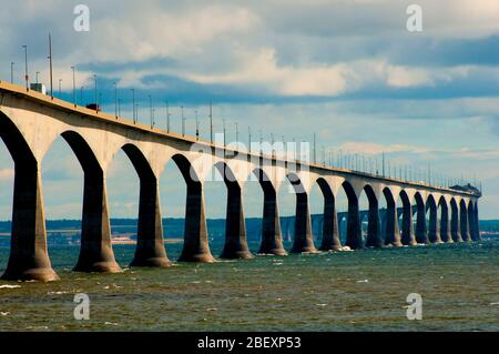 Le pont de la Confédération - Canada Banque D'Images