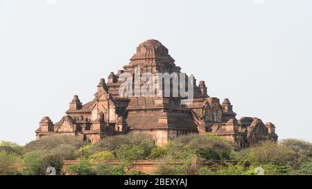 Vieux Bagan Brick Dhammayangyi Temple Bagan Myanmar, monastère, anciennement Pagan ancienne ville ancienne et un site classé au patrimoine mondial de l'UNESCO situé dans le Chrég Mandalay Banque D'Images