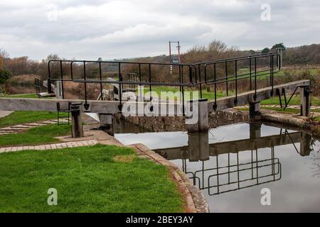 Canal de Bude. Banque D'Images