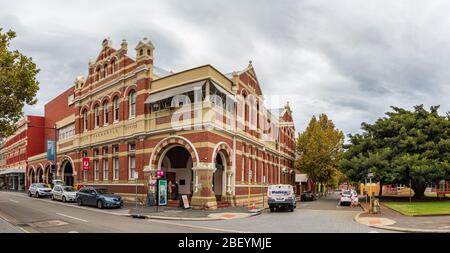 L'ancien bâtiment de poste de Fremantle à Market St, Fremantle, Australie. Banque D'Images