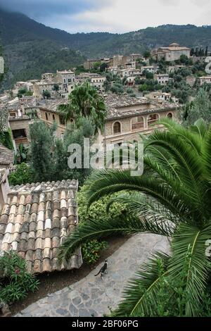 Paysage créatif de Deia, Majorque Banque D'Images