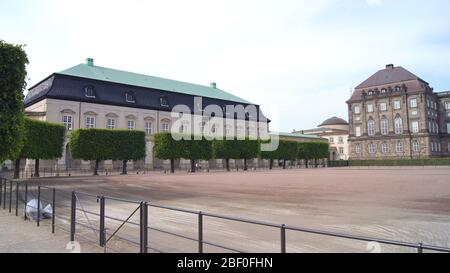 COPENHAGUE, DANEMARK - 05 JUILLET 2015 : le bâtiment Royal Tables and Carriers. Les tables royales sont situées au Palais Christiansborg sur l'île Banque D'Images