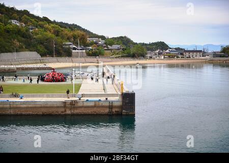 Naoshima, Kagawa, Japon Banque D'Images