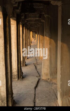 Angkor Wat, au Cambodge Banque D'Images