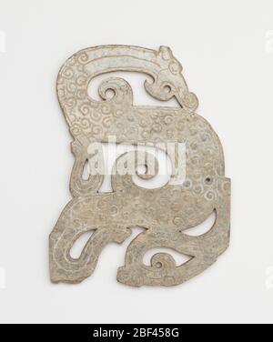 Pendentif en forme de Dragonie. Vous Xiaoxi (fin du XIXe siècle) Banque D'Images