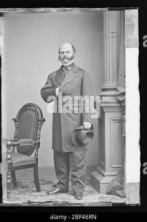 Ambrose Everett Burnside. Banque D'Images