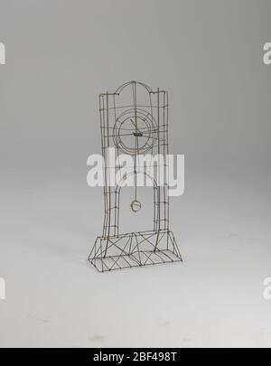 Horloge à l'arrêt du châssis métallique. Le cadre de fleur d'horloge arrêté était l'un des symboles de la mortalité, collectivement appelés mémento mori (signifiant se rappeler que vous mourrez), qui ont été utilisés pour rappeler la concision de la vie sur terre et pour encourager la vie une bonne. Banque D'Images