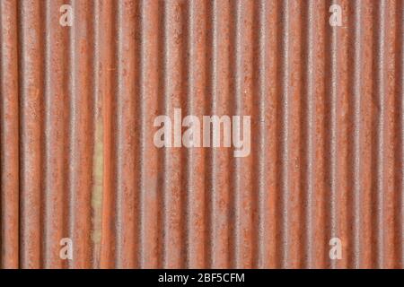 Texture de la plaque en zinc métallique Banque D'Images