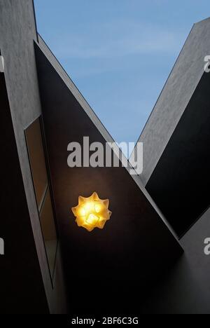 VitraHaus Vitra Haus Charcoal stuc Vitra Campus par Herzog de Meuron Architects Banque D'Images