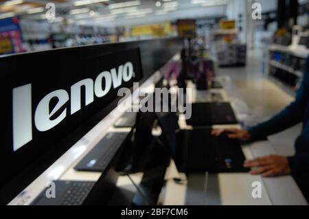 Lenovo, électronique, technologie Banque D'Images