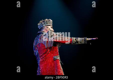 19 janvier 2020: LA REINE ET ADAM LAMBERT se sont présenté au concert de Corée du Sud pour le Rhapsody Tour ‎Gocheok Sky Dome. Le 19 janvier 2020 à Séoul Banque D'Images