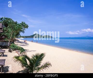 Plage de Bang Rak, Bo Phut, Koh Samui, province de Surat Thani, Royaume de Thaïlande Banque D'Images