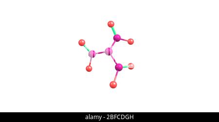 Trinitramide est un composé d'azote et d'oxygène. Il est l'un des oxydants propulseurs de fusée les plus efficaces et les moins polluants Banque D'Images