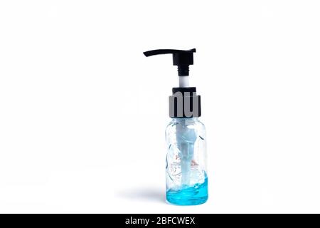 gel isolé pour le lavage des mains et prévenir l'apparition de virus Banque D'Images