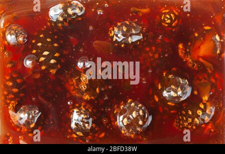 Fond de bourrage de cône de sapin jeune Banque D'Images