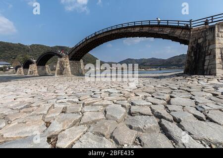 Pont Kintai-kyo, Iwakuni, Japon Banque D'Images