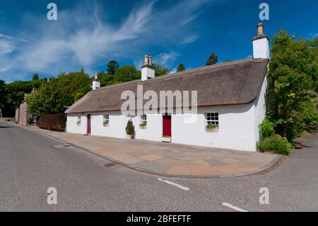 Glamis village shop, Angus Banque D'Images