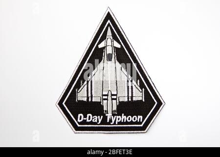 RAF Typhoon D-Day Display Team patch Banque D'Images