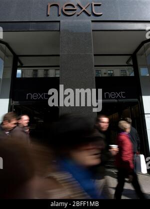 Un nouveau magasin dans le centre de Londres Banque D'Images