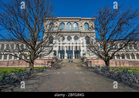 Académie des Beaux-Arts, Maxvorstadt, Munich, Haute-Bavière, Bavière, Allemagne Banque D'Images