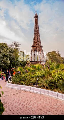 Le gaspillage du parc Wonder, le parc situé dans le sud de Delhi, , Mahatma Gandhi Marg. Adresse: Près de Nizammudin Metro. Banque D'Images