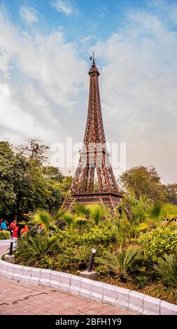 Le gaspillage du parc Wonder, le parc situé dans le sud de Delhi, , Mahatma Gandhi Marg. Adresse: Près de Nizammudin Metro. Banque D'Images