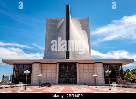 La cathédrale Sainte Marie de l'Assomption, la principale église de l'archidiocèse catholique romain de San Francisco. Banque D'Images