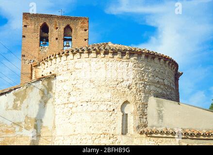 Ermita de la Antigua. Quartier de Carabanchel, Madrid, Espagne. Banque D'Images