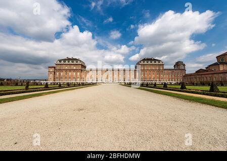 Reggia di Venaria Reale 1658-1679, ancien palais, Résidences des Savoie. Site du patrimoine mondial de l'UNESCO à Turin, Piémont, Italie Banque D'Images