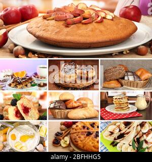 Collage maison Banque D'Images