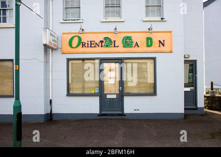 Propriétés commerciales et de détail, Coleford, Forêt de Dean, Gloucestershire. Banque D'Images