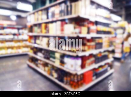 Contexte trouble du département d'alcool Banque D'Images