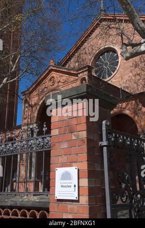 La mosquée Ibn Rushd-Goethe est la seule mosquée libérale autodécrite en Allemagne Banque D'Images