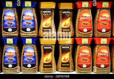 Kenco Rich nescafé Gold Kenco Banque D'Images