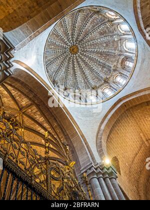 Cúpula de la Catedral del Salvador. Zamora. Castille León. España Banque D'Images