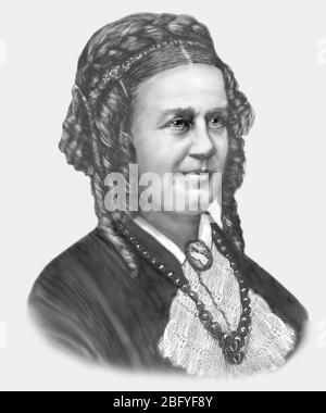 Lydia Fogger Fowler 1823-1879 médecin américain Banque D'Images