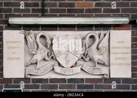 Brickwork Covered Market béton Smithfield Poultry Market, Farringdon, City of London EC1A par T. P. Bennett & son Banque D'Images