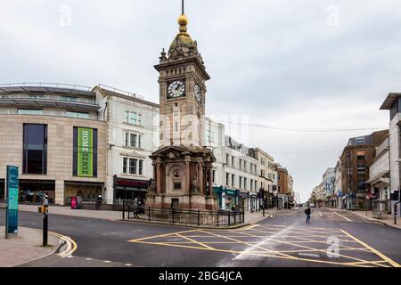 Le verrou à Brighton Banque D'Images